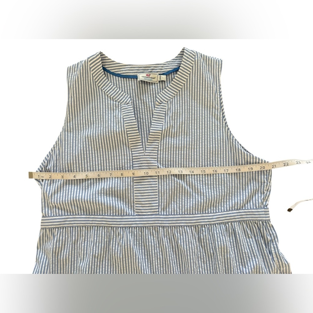 Vineyard Vines Striped Sleeveless Midi Dress - Picture 6 of 6